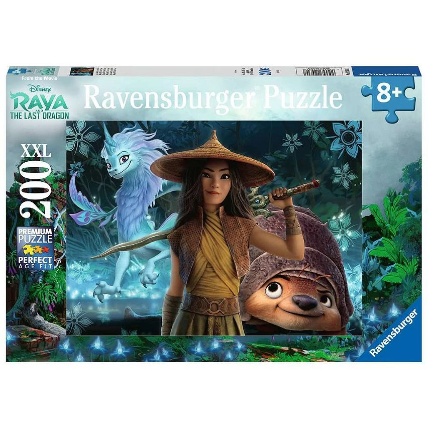 Le moins cher đ„ Ravensburger Puzzle 200 p XXL - Raya, Tuk Tuk et Sisu / Disney Raya et le dernier dragon â â Image 2