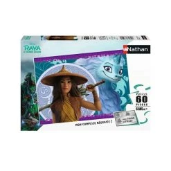 Remise ⭐ Nathan Puzzle 60 p - Disney Raya et le dernier dragon 🎁