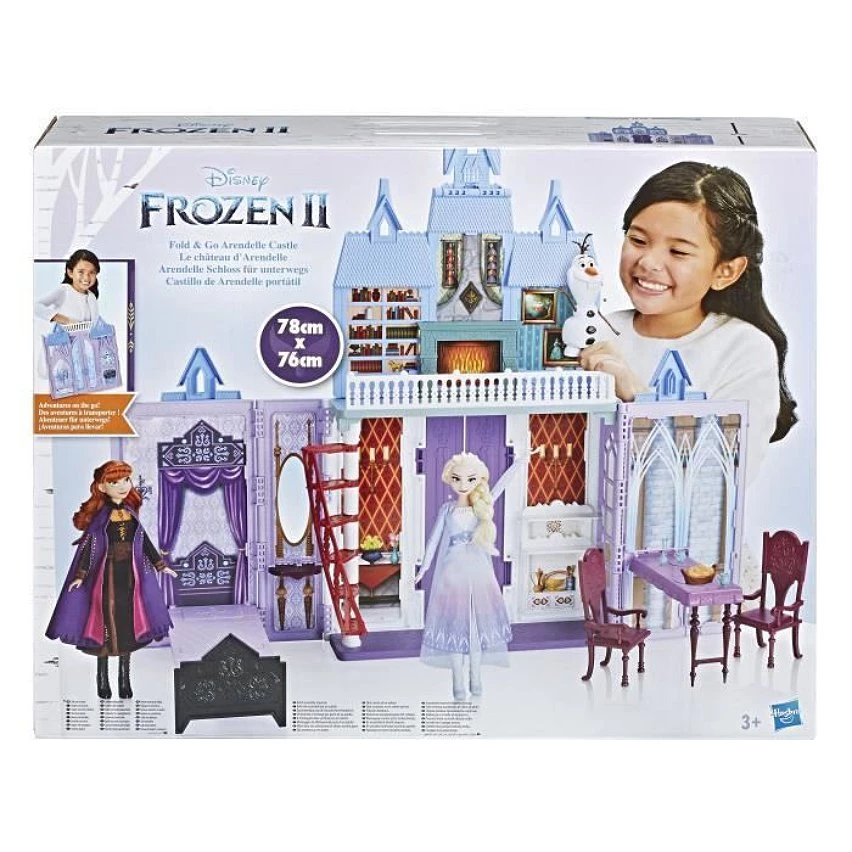 Grosses soldes 😍 Hasbro Disney La Reine Des Neiges 2 - Château D'arendelle, Inspiré De La Reine Des Neiges 2 De Disney, Jouet À Transporter Pour Enfants, À Partir De 3 Ans - 😍 – Image 4