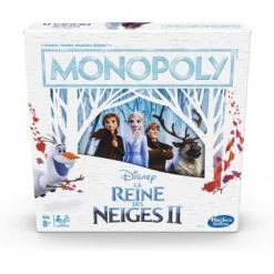 Sortie ✨ Hasbro Jeu Monopoly : Édition La Reine Des Neiges 2, À Partir De 8 Ans - Disney 🔥