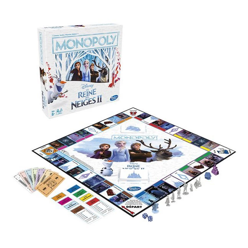 Sortie ✨ Hasbro Jeu Monopoly : Édition La Reine Des Neiges 2, À Partir De 8 Ans - Disney 🔥 – Image 4