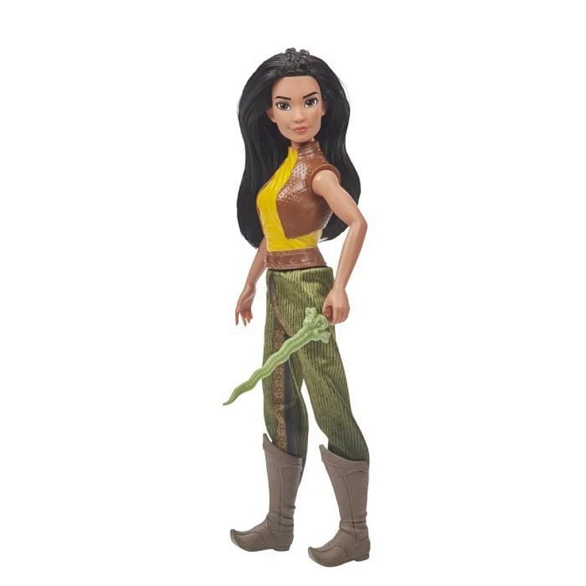 Vente flash ⭐ Disney Princess Disney, poupée mannequin Raya avec vêtements, chaussures et épée, inspirée du film de Disney Raya et le dernier dragon 🛒 – Image 3