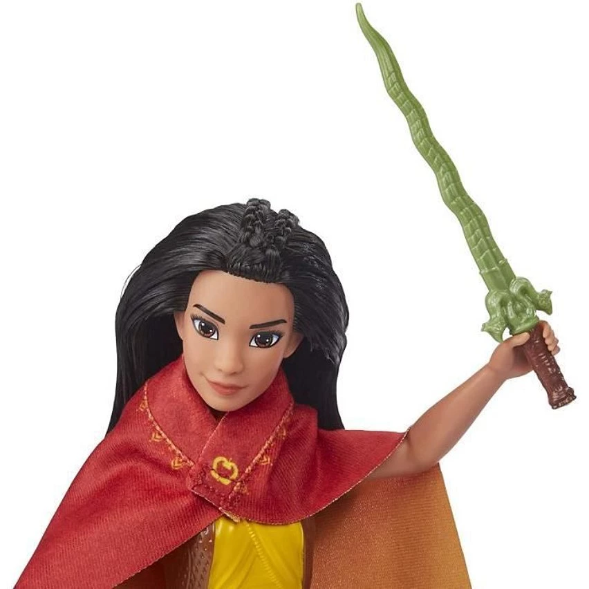 Vente flash ⭐ Disney Princess Disney, poupée mannequin Raya avec vêtements, chaussures et épée, inspirée du film de Disney Raya et le dernier dragon 🛒 – Image 5