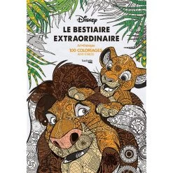 Tout neuf 🤩 Le bestiaire extraordinaire - 100 coloriages anti-stress (Cartonné) 👍
