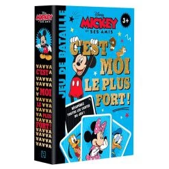Grosses soldes 🎁 Mickey et ses amis : c'est moi le plus fort ! : jeu de bataille (Coffret) 🔥