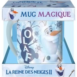 Vente flash 💯 LA REINE DES NEIGES 2 - Coffret mug magique - Olaf - Disney (Jeunesse) 🧨