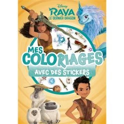 Vente flash 🥰 RAYA ET LE DERNIER DRAGON - Mes Coloriages avec Stickers - Disney (Jeunesse) 😉