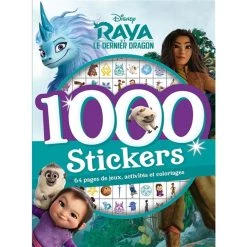 Meilleure vente 🌟 RAYA ET LE DERNIER DRAGON - 1000 Stickers - Disney (Jeunesse) 😉