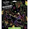 Sortie 🥰 DISNEY CLASSIQUES - Les Ateliers Disney - Masques à gratter - Les vilains (Jeunesse) 🎉