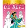 Bon marché 👏 DISNEY PRINCESSES - Mes Coloriages de Rêve - Bal masqué (Jeunesse) 🧨