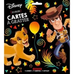Vente flash 🧨 DISNEY - Les Ateliers Disney - Cartes à gratter (Jeunesse) ⭐