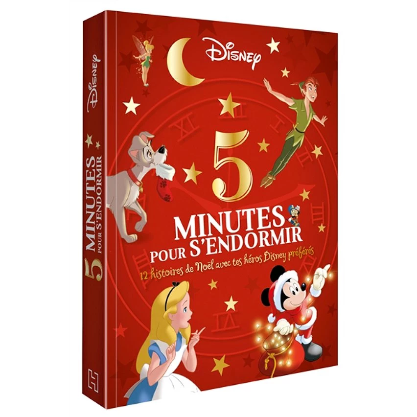 Le moins cher 👍 DISNEY - 5 Minutes pour s'endormir - 12 histoires de Noël avec tes héros Disney préférés (Jeunesse) 🧨