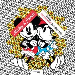 Promo 🎁 Mickey & Friends - Les Carrés Art-thérapie (Broché) 💯