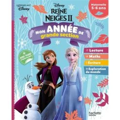 Meilleure affaire 😉 REINE DES NEIGES 2 - Mon année de Grande section (5 - 6 ans) (Broché) 💯