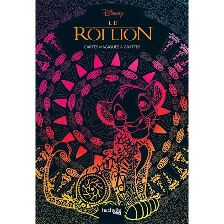 Meilleure vente 🎉 Cartes magiques à gratter Disney Le Roi Lion (Broché) 🥰