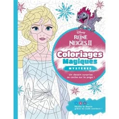 Vente flash 🎁 LA REINE DES NEIGES 2 - Coloriages Magiques - Mystères - Disney - Mystères (Jeunesse) 👏