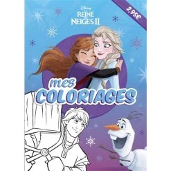 Vente flash 🥰 LA REINE DES NEIGES 2 - Mes Coloriages - Disney (Jeunesse) 🎉