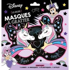 Meilleure vente 💯 Disney : masques à gratter (Jeunesse) ✔️