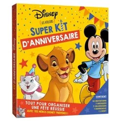 Grosses soldes ❤️ DISNEY CLASSIQUES - Super Kit d'Anniversaire (Jeunesse) 🧨