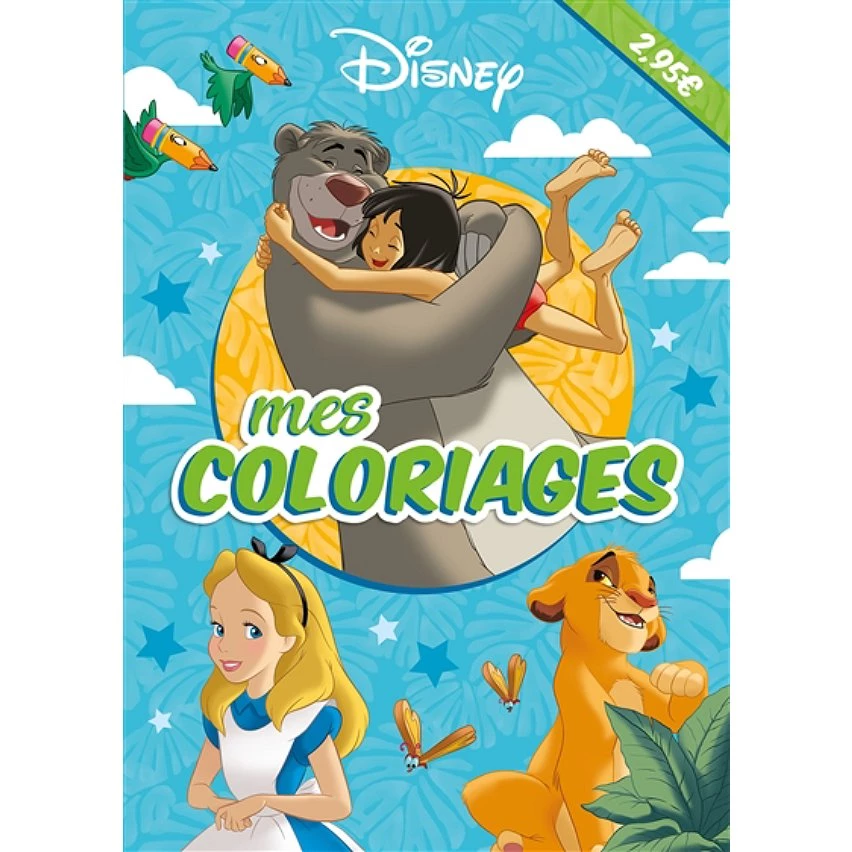 Bon marché 🌟 DISNEY CLASSIQUES - Mes Coloriages (Jeunesse) 💯