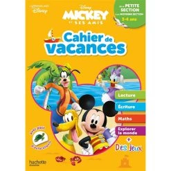 Meilleure affaire 😍 Disney - Mickey - De la Petite à la Moyenne Section - Cahier de vacances 2022 (Broché) 🌟