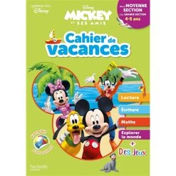 Promo ✨ Disney - Mickey - De la Moyenne à la Grande Section - Cahier de vacances 2022 (Broché) ⭐