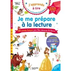 Acheter 🎁 Disney - Je me prépare à la lecture avec les grands classiques Disney - Cahier de vacances 2022 - GS - CP dès 5 ans (Broché) 👍