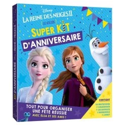 Acheter 🔔 LA REINE DES NEIGES 2 - Super Kit d'Anniversaire - Disney (Jeunesse) 🤩