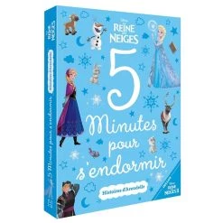 Promo 🧨 LA REINE DES NEIGES - 5 Minutes pour s'endormir - Histoires d'Arendelle - Disney - inclus La Reine des Neiges 2 (Jeunesse) 🤩