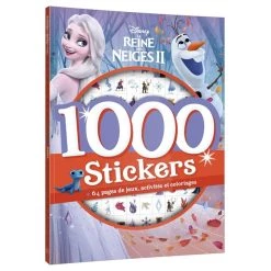 Grosses soldes ✨ LA REINE DES NEIGES 2 - 1000 stickers - Féerie de l'hiver - Disney (Jeunesse) 🧨