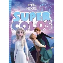 Nouveau 🛒 LA REINE DES NEIGES - Super Colos - Disney (Jeunesse) ✨