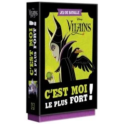 Bon marché ✨ DISNEY VILAINS - Jeu de cartes - C'est moi le plus fort ! - Bataille (Coffret) 🎉