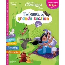 Sortie 🔔 Disney - Les grands classiques - Mon année de Grande Section (Broché) 🔔