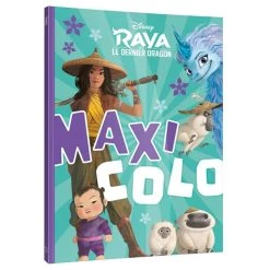 Grosses soldes 🎉 RAYA ET LE DERNIER DRAGON - Maxi Colo - Disney (Broché) 🎁