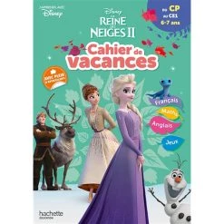Les meilleures critiques de 🥰 Disney - Reine des Neiges - Du CP au CE1 - Cahier de vacances 2022 (Broché) 👍