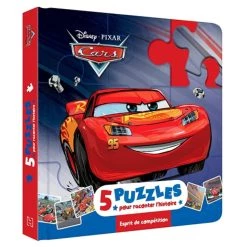 Le moins cher 🎁 CARS - Mon Petit Livre Puzzle - 5 puzzles 9 pièces - Disney Pixar (Jeunesse) 🔔