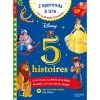Bon marché ⌛ Disney - 5 histoires - CP niveaux 1, 2, 3 (Cartonné) 🔔