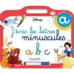 Sortie 🎁 Disney - Les Grands Classiques- Ardoise J'écris les lettres minuscules (4-6 ans) (Cartonné) 👍