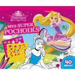 Meilleur prix 🧨 Disney princesses : mes super pochoirs (Spirale) ✔️