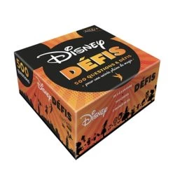 Budget 😍 Boîte défis Disney - 500 questions & défis pour une soirée pleine de magie (Coffret) ⭐