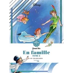 Tout neuf ❤️ Grands blocs Disney En famille - Tome 2 - 60 coloriages (Broché) 💯