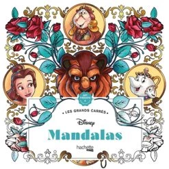 Vente flash ⭐ Les grands carrés Disney Mandalas (Broché) 🔥