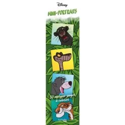 Nouveau ✔️ Marque-pages Disney mini-portraits - 50 marque-pages à colorier (Broché) 🎉