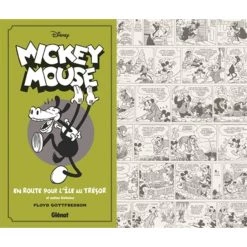 Le moins cher ❤️ Mickey Mouse, par Floyd Gottfredson - Tome 2 : En route pour l'île au trésor (BD) 😉