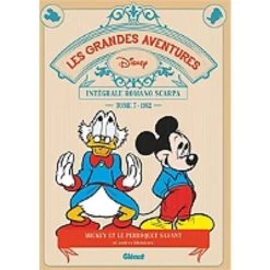 Tout neuf 🤩 Les grandes aventures - Tome 7 : Mickey et le perroquet savant : intégrale Romano Scarpa (BD) 🔔