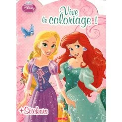 Remise 🔔 Disney Princesse Vive le coloriage ! (Jeunesse) 🔔