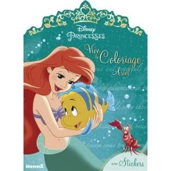 Vente flash 🛒 Disney Princesses Vive le coloriage (Ariel) (Jeunesse) ❤️