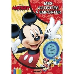 Acheter 🎉 Disney Mickey et ses amis Mes activités à emporter (Jeunesse) 🎁