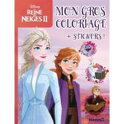 Meilleure affaire 🎁 Disney La Reine des Neiges 2 Mon gros coloriage + stickers ! (Jeunesse) 🤩