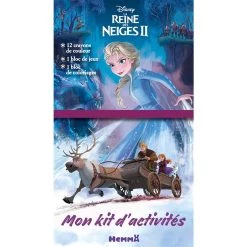 Promo 🌟 Disney La Reine des Neiges 2 - Mon kit d'activités (Coffret) 🤩